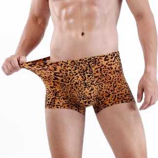 Comfy Leopard Print Boxer Brief