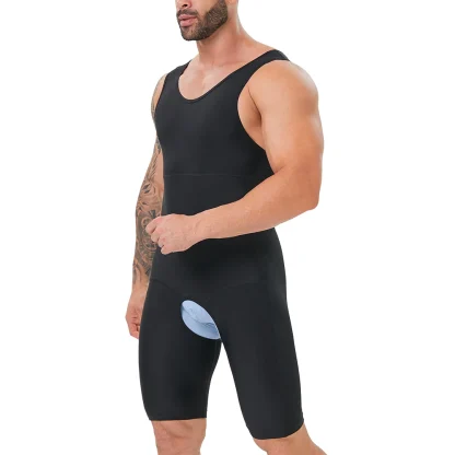 Men's Full Body Shaper Bodysuit - Image 8