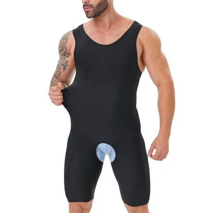 Men's Full Body Shaper Bodysuit - Image 4