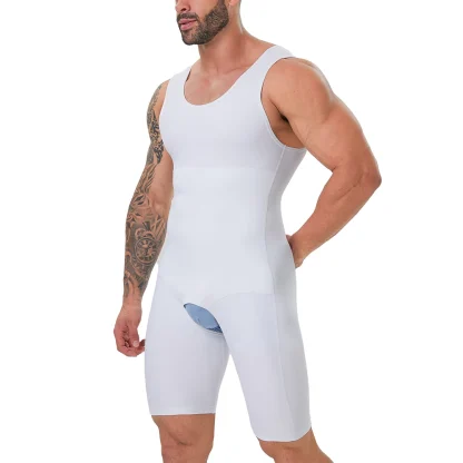 Men's Full Body Shaper Bodysuit - Image 11