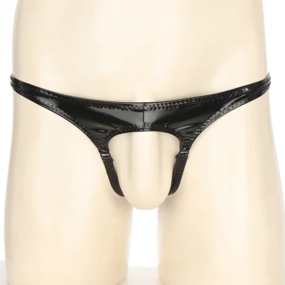 Wetlock Crotchless Black Thong - Image 3