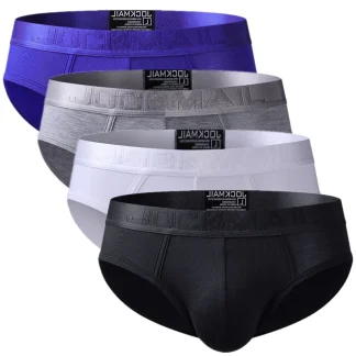 Casual Comfortable Solid Briefs