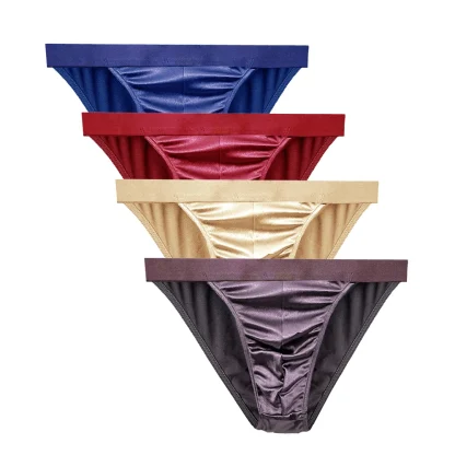 Glossy Plus Size Men's Brief - Image 6