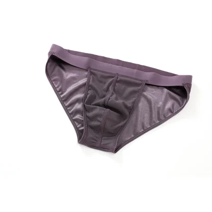 Glossy Plus Size Men's Brief - Image 2